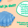 Paradiso toys Zandbak met deksel Schelp 87 x 78 x 18 cm blauw