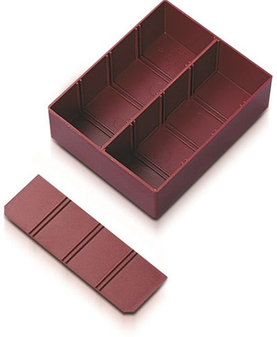 Parat divisorio centrale 110x36 polistirolo rosso - 900.003.166 - 900003166