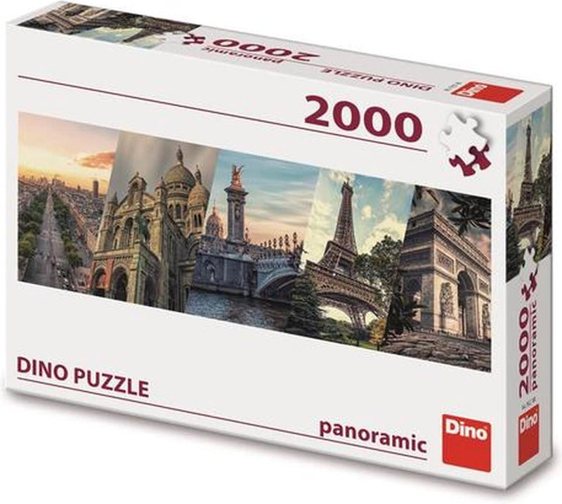 Dinotoys Dino Puzzle - Panoramic Paris - 2000 pezzi