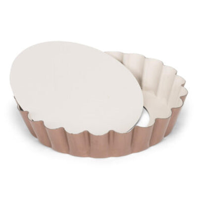 Stampo mini quiche per patisse in ceramica ø10cm