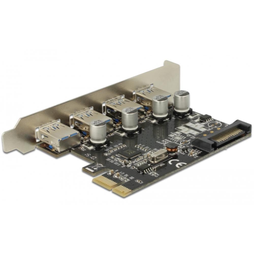 Scheda Delock PCI Express> 4x USB 3.0