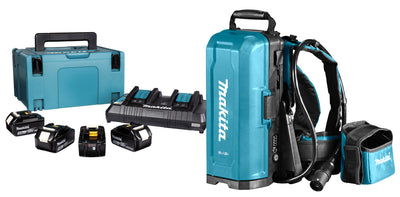 Makita pdc01x1 Stazione batteria a zaino 18 v pdc01 con starter kit