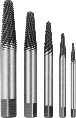 Peddinghaus left taps in 5-piece set 1 to 5 - 46051-200