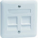 Peha placa catv isdn doble lw recta - 4602274