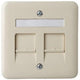 Peha marco cubierta catv isdn doble crema recto - 4602074