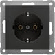 Peha badora enchufe negro mate ra - 4603500