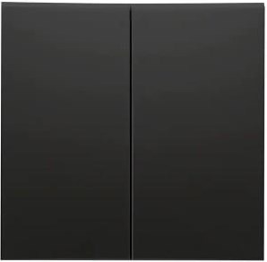 Peha badora bilanciere nero opaco per interruttore di serie - 4603730