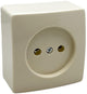 Peha enchufe de superficie peha single crema - 4678900