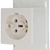 Enzo perilex deksel met perilex stopcontact voor lasdoos creme power - 4047815