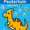 Ballon plak en kleur peutertuin dino's 2+