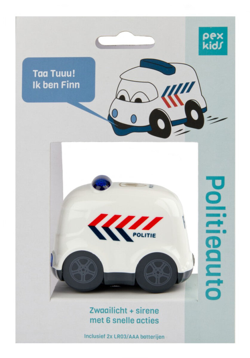 Horn Pexkids Police Car Finn