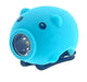 Pexkids clacson per bicicletta Maiale con lampada LED USB blu