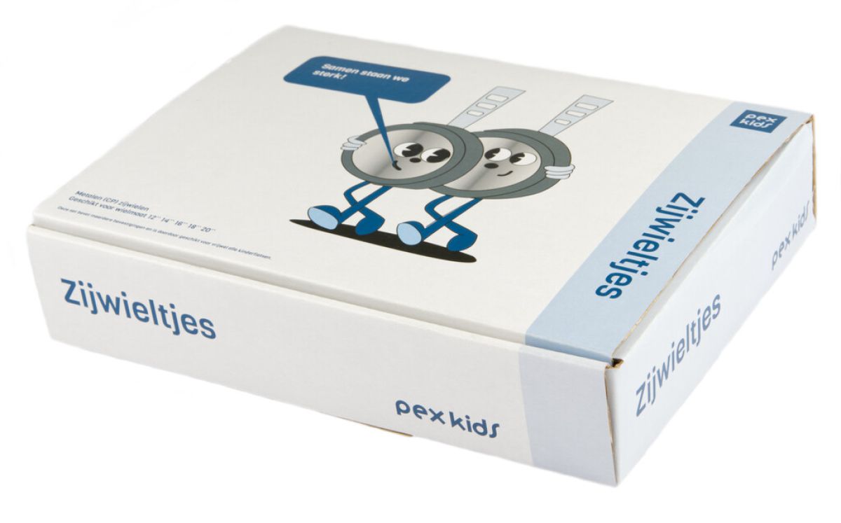 Side wheels Pexkids 12-20 chromium