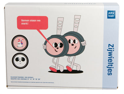 Ruote a tatch 12 ~ 20 pexkids eenhoorn panda - rosa