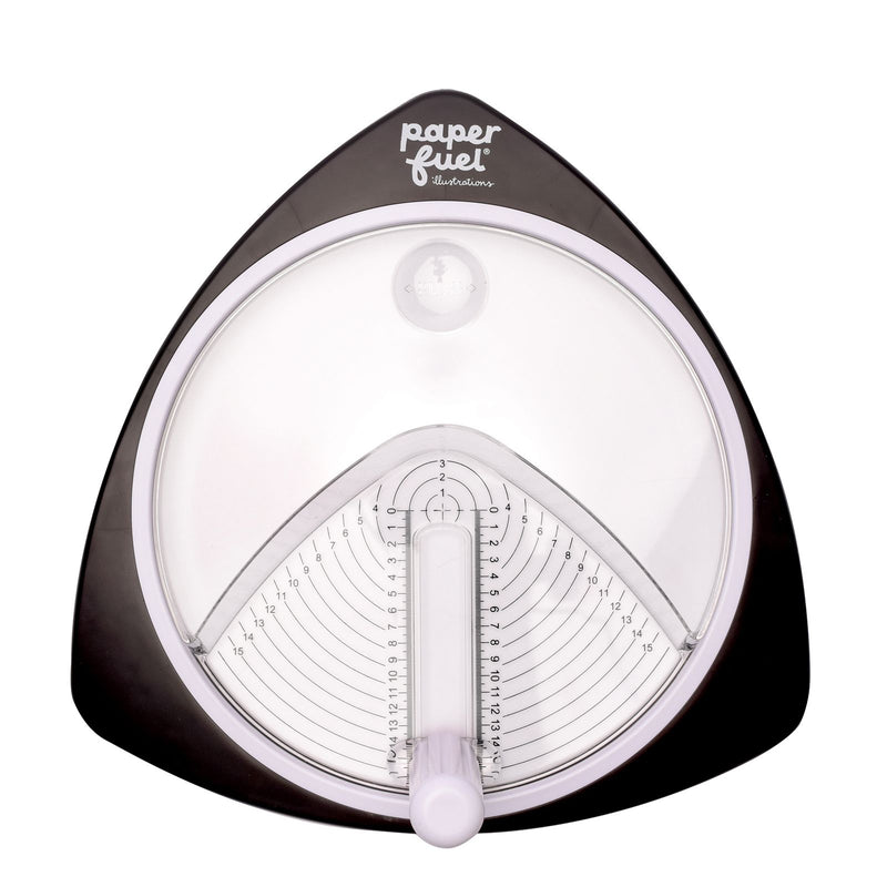 Carburante per carta • taglierino circolare ø15cm incl. 3 lame di ricambio nere