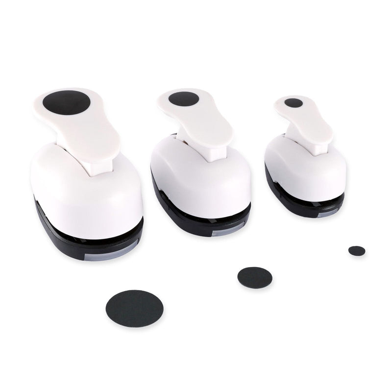 Paperfuel • figuurpons set cirkels 8-16-25mm 3stuks