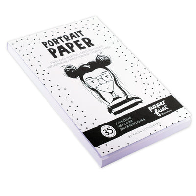 Paperfuel • portretpapier a5 35vellen wit