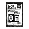 Paperfuel • cornici di carta 16 fogli neri