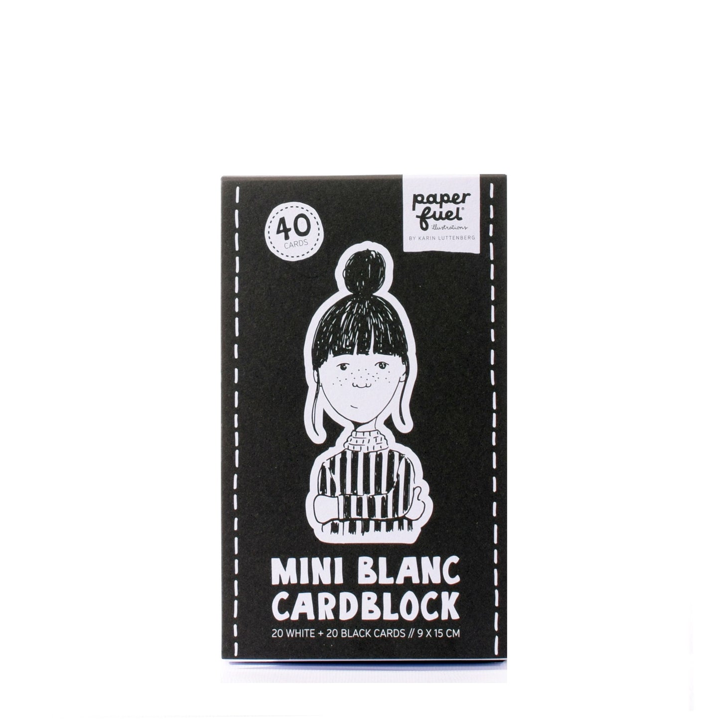 Paperfuel • mini kaartenblok 9x15cm 300gr 40vellen