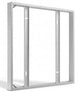 Pfs cornice da parete per pannello LED 60x60x7cm bianco - 5417877