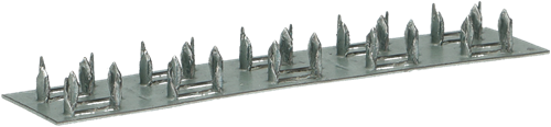 Pgb-Europa fg | placca multichiodo 76x129 zn (1mm) - 50 pezzi - fg01580010761295