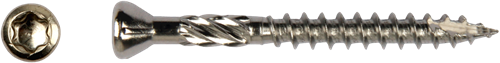 Pgb-europa pfs+ | tornillo para madera de acero inoxidable vzk-t ø 5.00x50 c2 t-25 | 50 piezas - pfwhtgc00005000503