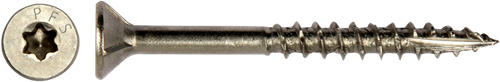 Pgb-europa pfs+ | tornillo para aglomerado de acero inoxidable pfs+ vzk-t ø 4,0x30 a2 - 200 piezas - pfwvtga00004000303