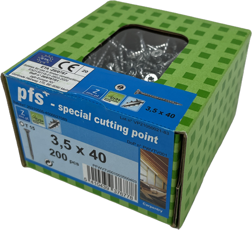 Pgb-Europa pfs+ | vite per truciolare pfs+ vzk-t ø 3,5x40 zn - pfwvtv001003500403