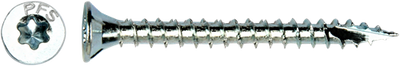 Pgb-europe pfs+ | chipboard screw pfs+ vzk-t ø 4.0x40 zn - 200 pieces - pfwvtv001004000403