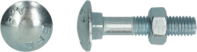 Pgb-europe pgb-fasteners | houtbout 4.8 din 603 555 m 6x30 zn | 200 st 603001006000303