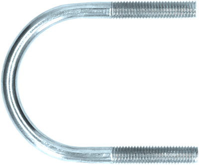 Pgb-europe pgb-fasteners | u-beugel ø 2 xm10 zn (73 100 40) | 50 st 0000ub001020000103
