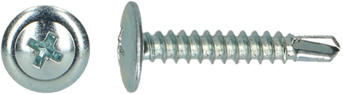 Pgb-europe pgb-fasteners | vite autoperforante testa bombata + collare ø 4,20x32 zn | 200 pezzi - 0zbbkr001004203204