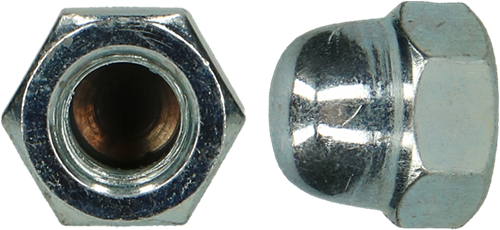 Pgb-europe pgb-fasteners | dado cieco esagonale din 1587 m 5 zn | 200 pezzi 158760100503
