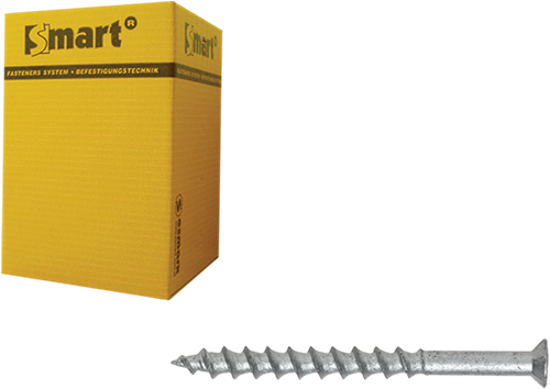 Pgb-europa inteligente | tornillo para hormigón celular smart vk-t30 ø 8x90 | 100 piezas - sm0cbs0110800903