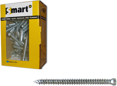 Pgb-europa inteligente | tornillo marco ck-t30 ø 7,50x82 zn | 100 piezas sm0wsc001075082e