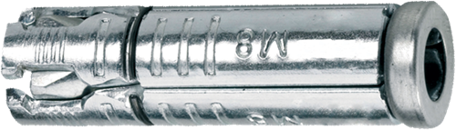 Pgb-europe smart | metalen keilbouthuls pfg es m6x40 zn | 4 st sm000h001060040h