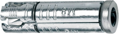 Pgb-Europa intelligente | manicotto del bullone con cuneo in metallo pfg es m6x40 zn | 4 pezzi sm000h001060040h