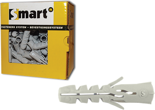 Pgb-europe smart | nylon spreidplug zndr boord smart ø 6x30 | 100 st sm000pn00060030e