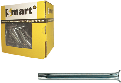 Pgb-europe smart | spanhuls in gehard veerstaal 6x60 zn | 100 st sm00ea001060060e