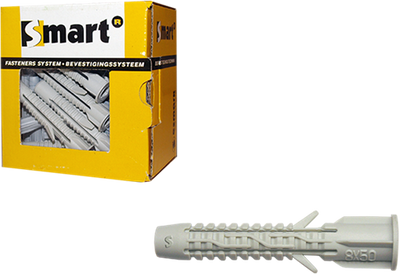 Pgb-europe smart | universal plug with board ø 8x50 ny | 50 pcs - sm00upn00080050e