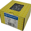 Pgb-fasteners vite universale per truciolare vk-t filetto totale testa svasata ø4,0x40 zn tx20 ​​| 200 pezzi | pgwvtv001004000403