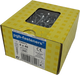Pgb-fasteners vite universale per truciolare vk-t filetto totale testa svasata ø4,0x40 zn tx20 ​​| 200 pezzi | pgwvtv001004000403