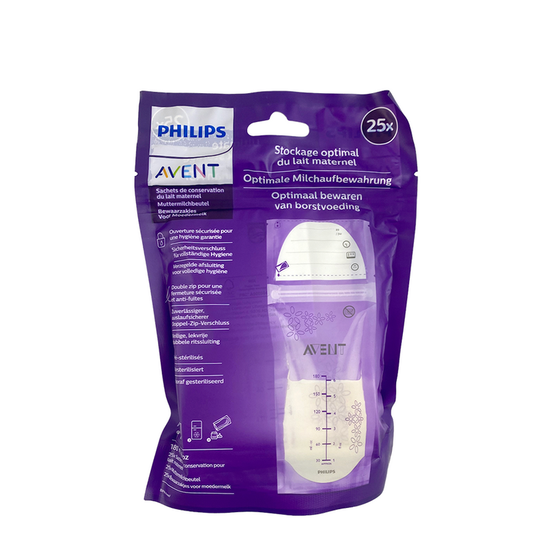 Philips avent philips bewaarzakjes avent 25 stuks