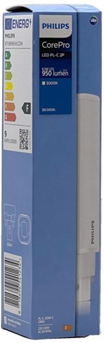 Philips corepro LED plc 8,5w 830 2 pin 3000k 900lm | 10 pezzi