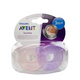 Philips chupete avent soothie rosa morado 2 piezas
