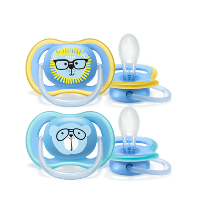 Philips chupete avent ultra air azul 2 piezas