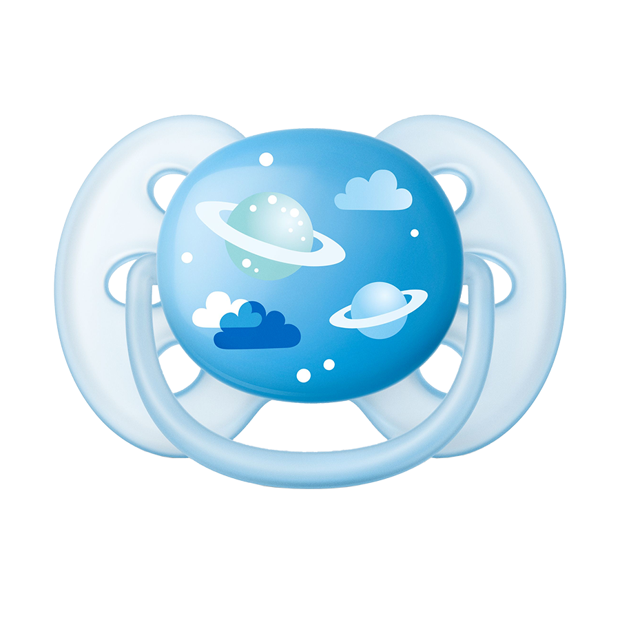 Ciuccio Philips Avent Ultra Soft blu