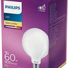 Philips led globe g120 e27 7-60w filament 2700k mat - led3826
