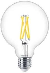 Philips led globe g93 e27 5,9-60w filament helder dimtone - led3824