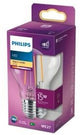 Philips led lamp - standaard lampvorm met e27 fitting - warmwit licht: 2700k - 15w - helder glas
